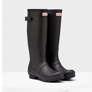 Original Matte Black Hunter Rainboots
